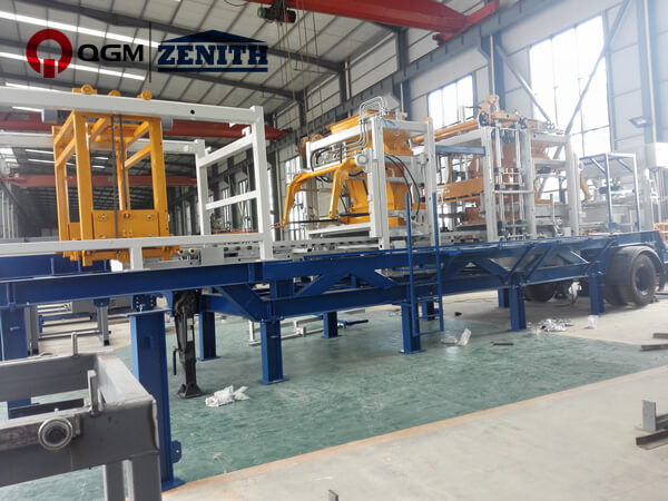 QGM NY ZN900C mobil murstensfremstillingsmaskine i Nanjing, Kina