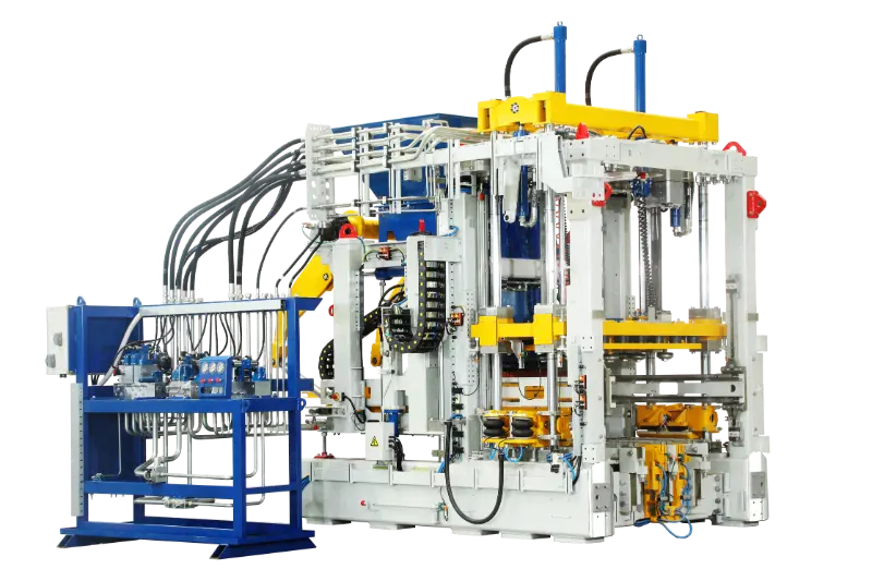 QGM ZN1200-2S automatisk murstensmaskine | Smart betonblokfremstillingsmaskine til genanvendelse af fast affald