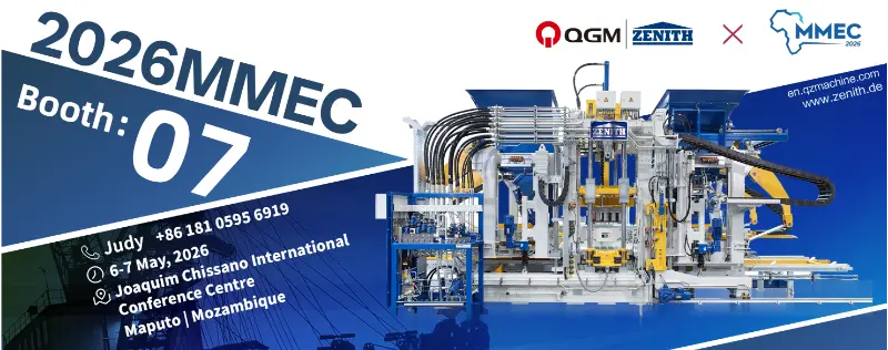 Quangong Machinery Co., Ltd. skal fremvise højeffektive murstensmaskineløsninger på MMEC-udstillingen i 2026